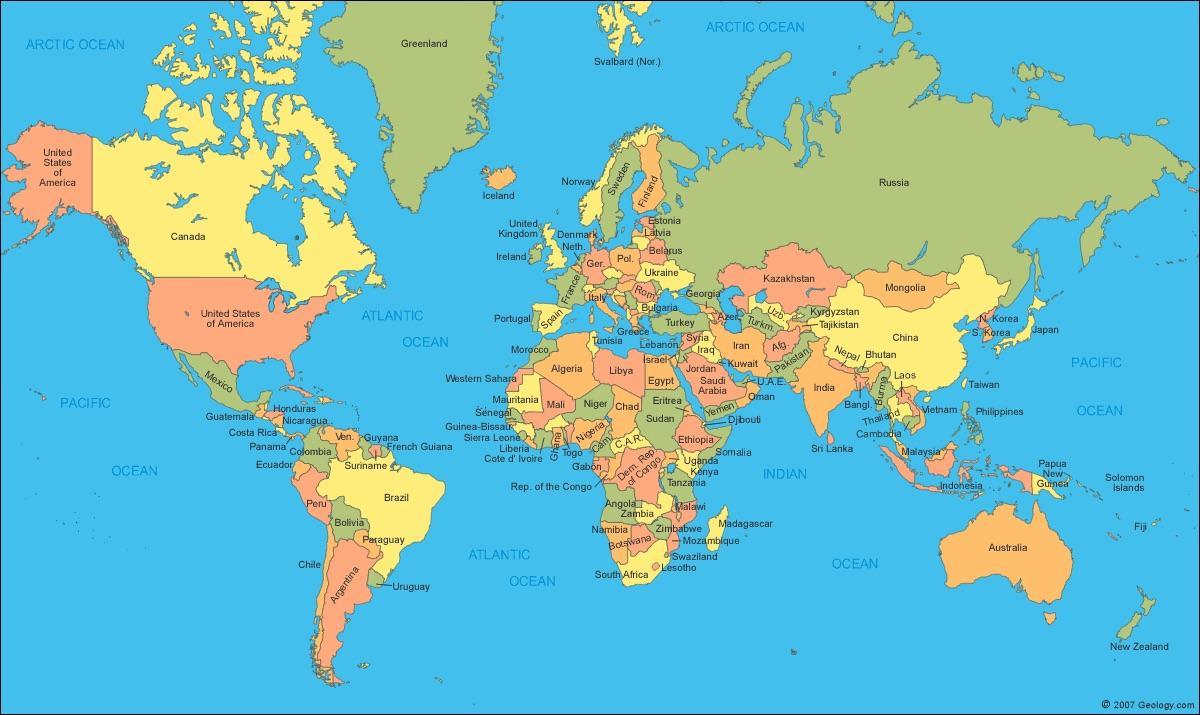 世界地図にカナダ カナダ地図 世界地図 北アメリカ ア